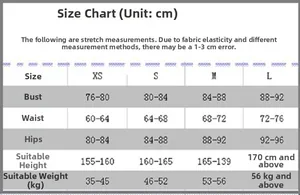 Tableau des tailles détaillé pour jupe crayon élastique femme du XS au L