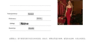 Detail of red bandage dress featuring a sweetheart neckline and slim spaghetti straps