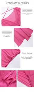 Rosa Netzstoff-Detail mit silbernem Glitzer, zeigt elastische und weiche Textur