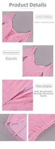 Pink mesh dress details featuring breathable fabric texture and invisible zipper