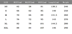Detailed size chart for floral backless maxi dress showing bust, waist, and hip measurements