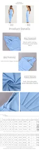 Size chart for mesh corset dress showing measurements in centimeters and fabric details