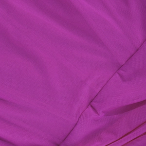 Close-up of lightweight purple mesh fabric texture with fine breathable micro-hole pattern
