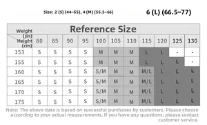 Size chart guide for women sports vest with height and weight recommendations