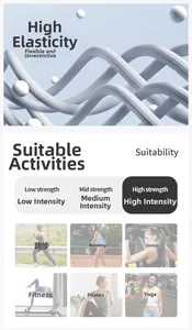 Detailed view of high-elastic seamless fabric fibers for yoga shorts and fitness activities