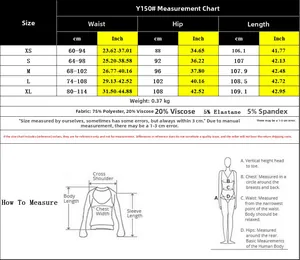 Detailed size chart for brown low waist lounge pants with measurements in cm and inches