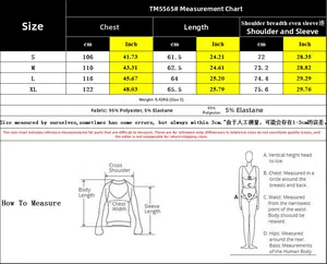 Size chart for women's casual loose jacket with detailed measurements for S to XL sizes