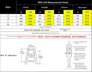 Size guide for women's fleece zip cardigan showing chest, length, and sleeve measurements