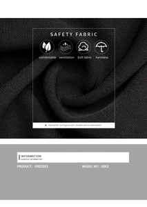 Close-up of breathable mesh fabric detail on a black summer dress showing soft texture