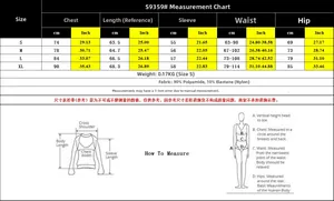 Detailed size chart for lace V-neck bodysuit with chest, waist, and length measurements