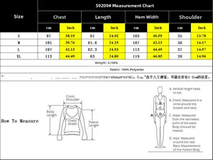 Detailed size chart for women summer petal sleeve shirt showing S to XL measurements