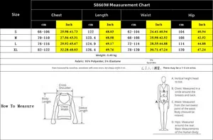 Tableau des tailles détaillé pour combishort bustier avec mesures de poitrine et taille