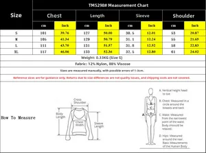 Size chart for ethnic style embroidered dress with measurements for bust and length