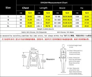 Comprehensive size guide chart for women halter neck sleeveless V-neck casual jumpsuits