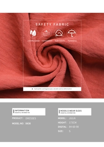 Macro shot of breathable orange-red cotton linen fabric texture with a soft finish
