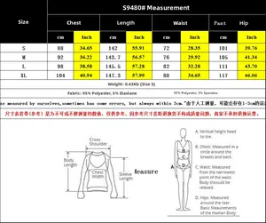 Größentabelle für ärmellosen V-Ausschnitt Jumpsuit mit S-XL Maßen in cm und Zoll
