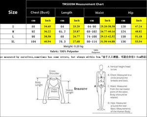 Detailed size chart for ethnic print off-shoulder romper including S-XL measurements