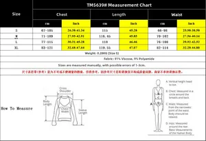 Size chart for floral print backless jumpsuit including measurements for S, M, L, XL