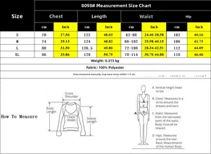Detailed size guide for strapless wide-leg jumpsuit with CM and Inch measurements