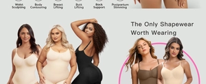 Body modellanti senza cuciture in vari colori per il controllo dell'addome e del girovita