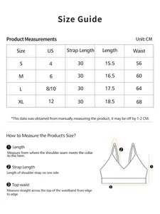 Tableau des tailles détaillé pour brassière en dentelle montrant les mesures du S au XL