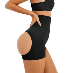 Gaine amincissante taille haute avec découpe spéciale pour un effet lifting fessier