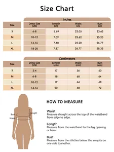 Size chart for women's cross-back sports bra featuring UK and US measurements in cm and inches