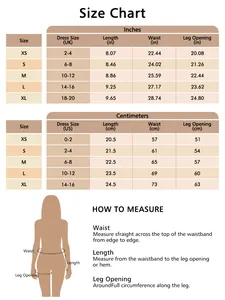 Detailed size chart for solid cotton thong underwear showing UK and US measurements