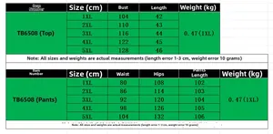 Detailed size chart for women's slim fit long sleeve 2-piece set from 1XL to 5XL