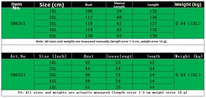 Size guide for plus size pleated dress showing bust and length in cm and inches