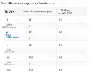 Detailed size chart for women's V-neck long sleeve top showing bust and length measures