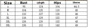 Detailed size chart with measurements for the short sleeve cotton linen summer dress