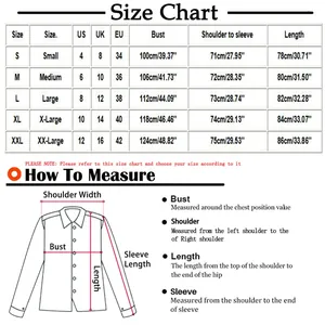 Detailed size chart guide for Halloween gothic print long sleeve t-shirt including cm and inch