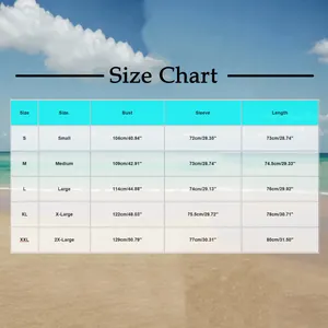 Tableau des tailles pour sweat à capuche cœur femme avec mesures en cm et pouces