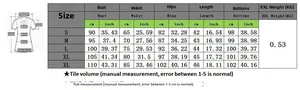 Detailed size chart for women's 3-piece ribbed set including bust, waist, and hip measurements