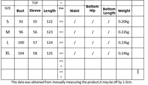 Size chart for elegant geometric maxi dress showing bust, sleeve, and length measurements