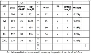 Comprehensive size guide for women casual print dress from sizes S to XXL with measurements