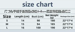 Size chart for rhinestone bow halter top showing length and bust measurements for S, M, L
