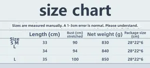Size chart for rhinestone mesh crop top set with bust and length measurements