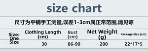 Size chart showing fishnet rhinestone crop top measurements: Length 30cm, Bust 86-90cm