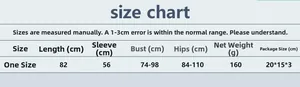 Detailed size chart for mesh rhinestone bodycon dress with length and bust measurements