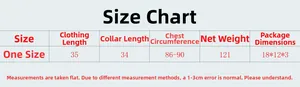 Size chart for sequin metal crop top showing length, chest, and collar measurements