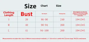 Detailed size chart for metallic sequin crop top including length and bust measurements