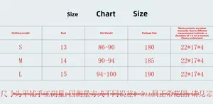 Detailed size chart for women rhinestone fishnet top featuring S, M, and L measurements