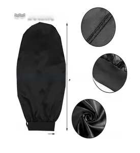 Détails du bonnet de nuit en satin de 65cm avec dimensions et bande élastique large