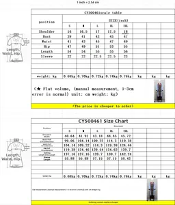 Size chart for velvet rhinestone robe with detailed inch and cm measurements for S to 2XL