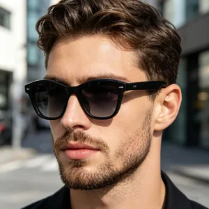 Occhiali Da Sole Quadrati Retrò Con Montura In PC Protezione UV400 Stile Di Strada Moda All'aperto Per Uomini Donne