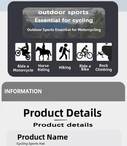Detail showing tactical camo mesh mask applications for cycling, hiking and climbing outdoor sports