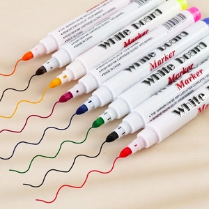 Set of 8 colorful magic water floating pens with smooth ink flow for creative drawing