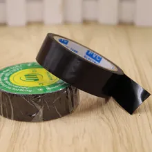 Close-up of dual pack PVC electrical insulation tape with inner tube brand markings